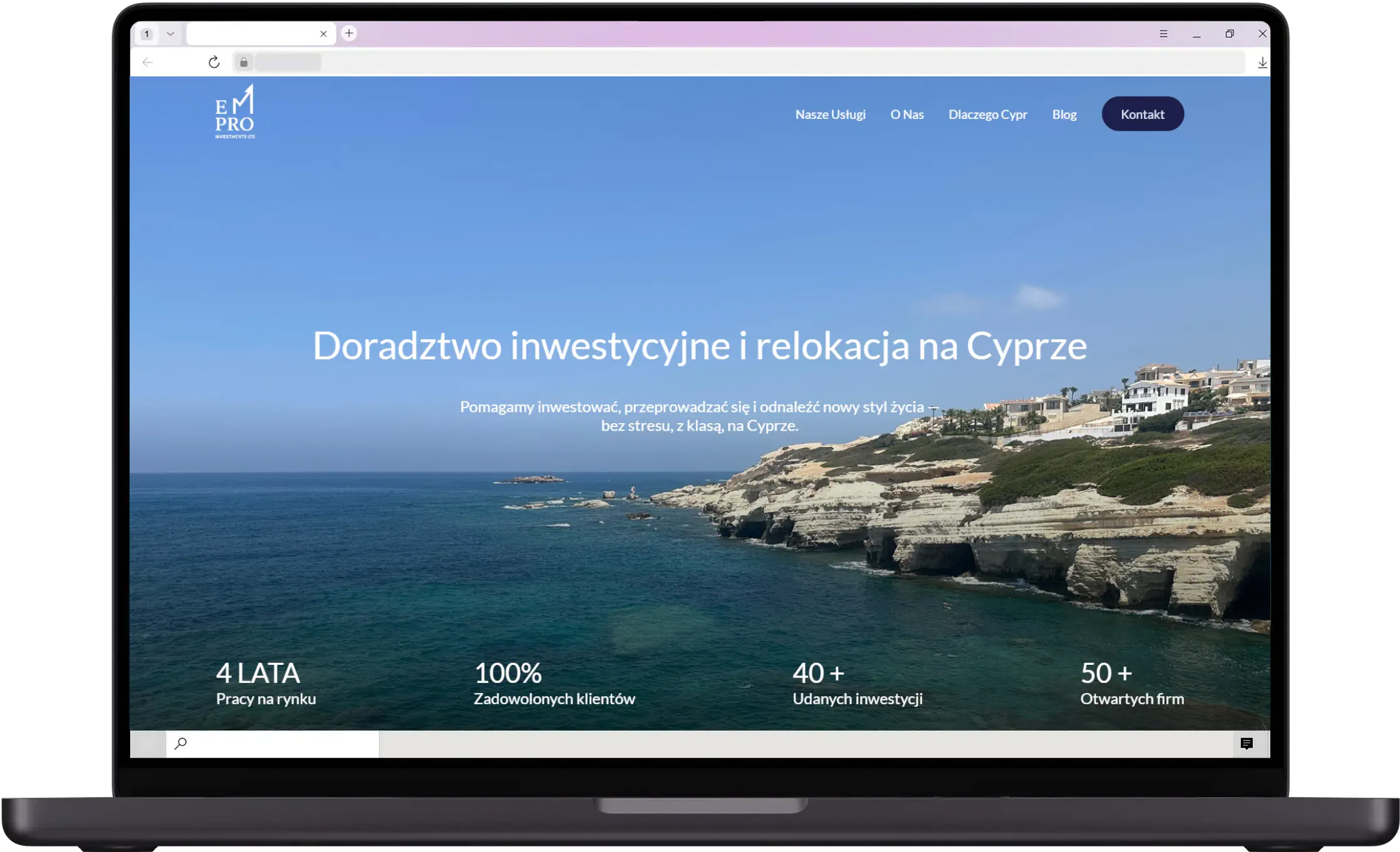EM Pro Investments – strona inwestycji na Cyprze
